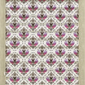 Mutfak Odası Damask Desenli Baskılı Zebra Perde