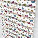 Renkli Kelebek Desenli Zebra Perde - (AKEL-1118-5)