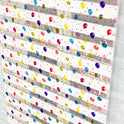 Renkli Balon Desenli Zebra Perde - (AKEL-1129-5)