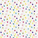 Renkli Balon Desenli Zebra Perde - (AKEL-1129-6)