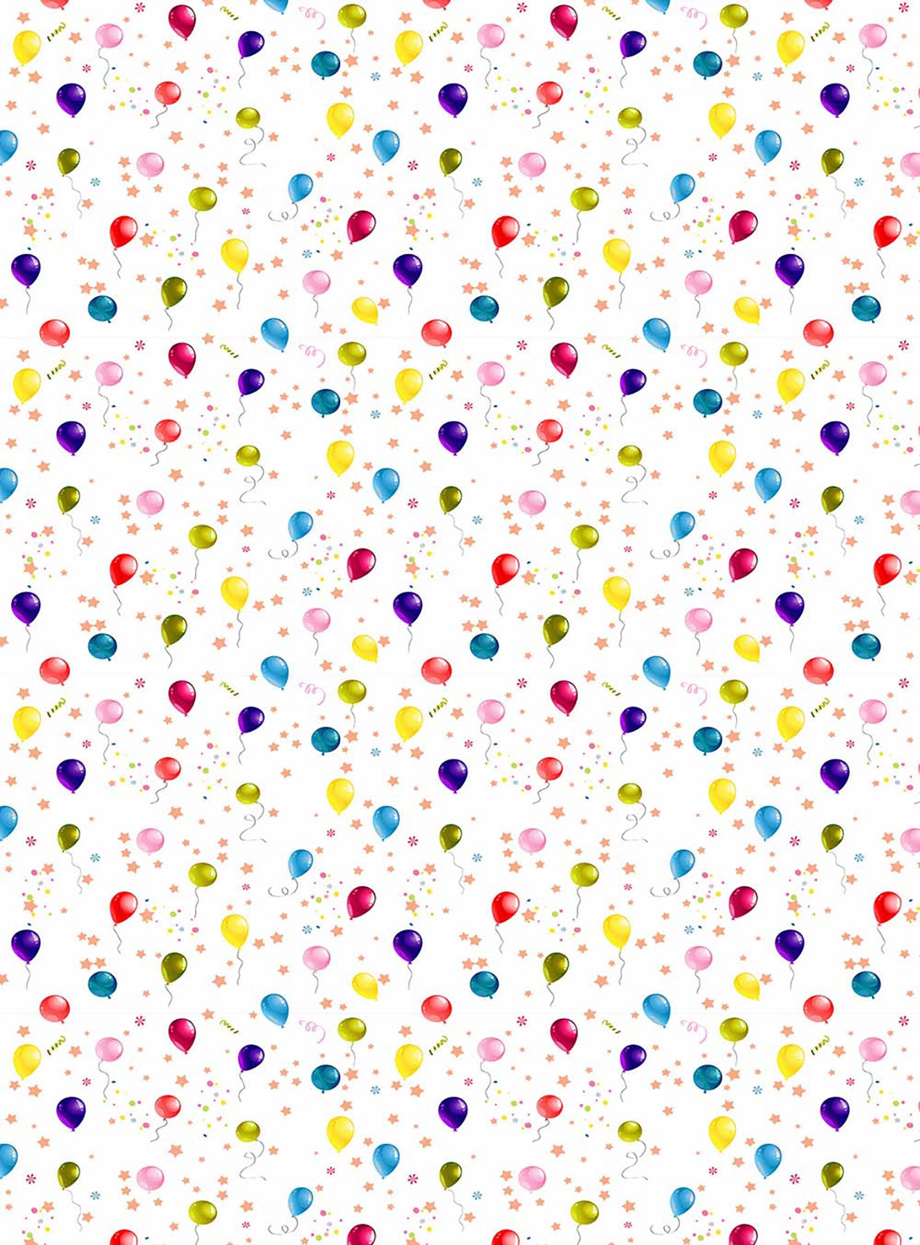 Renkli Balon Desenli Zebra Perde - (AKEL-1129-6)