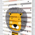 Sevimli Aslan Desenli Zebra Perde - (AKEL-1130-4)