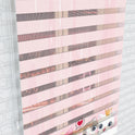 Sevimli Kedi Desenli Pembe Zebra Perde - (AKEL-1144-2)