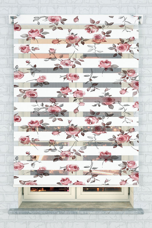 Gül Bahçesi Zebra Perde - (AKEL-1178-1)