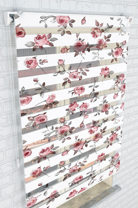 Gül Bahçesi Zebra Perde - (AKEL-1178-2)