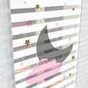 Pembe Bulutlu Ay Zebra Perde - (AKEL-1193-2)