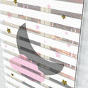 Pembe Bulutlu Ay Zebra Perde - (AKEL-1193-5)