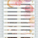 Galaksi Temalı Pastel Gezegenler Zebra Perde - (AKEL-1207-1)