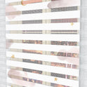 Pastel Bulutlar Zebra Perde - (AKEL-1212-4)