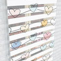 Pastel Kalpli Zebra Perde - (AKEL-1216-2)