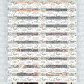 Gece Gökyüzü ve Ay Desenli Zebra Perde - (AKEL-1225-1)