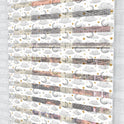 Gece Gökyüzü ve Ay Desenli Zebra Perde - (AKEL-1225-4)