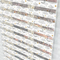 Gece Gökyüzü ve Ay Desenli Zebra Perde - (AKEL-1225-5)