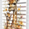 Zarif Zürafa Desenli Zebra Perde - (AKEL-1236-4)