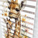 Zarif Zürafa Desenli Zebra Perde - (AKEL-1236-5)