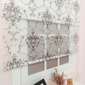 ✨ Çiftli Sistem Kahverengi Damask Tül ve Stor Perde: Zarif ve Şık Bir Dokunuş ✨