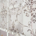 ✨ Çiftli Sistem Kahverengi Damask Tül ve Stor Perde: Zarif ve Şık Bir Dokunuş ✨