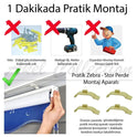 Genç Odası - Piyano Notaları Baskılı Zebra Perde